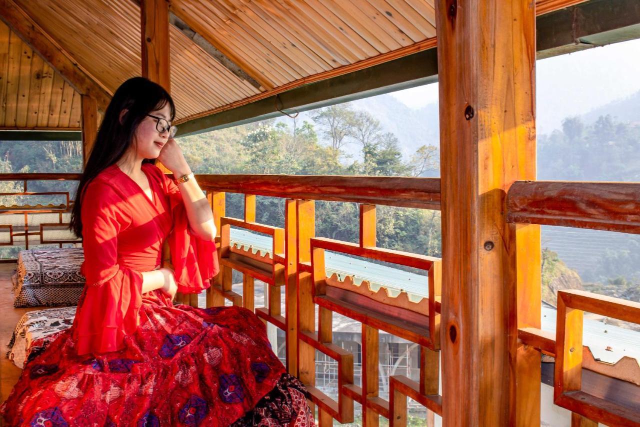 Sakura Homestay Sa Pa Esterno foto